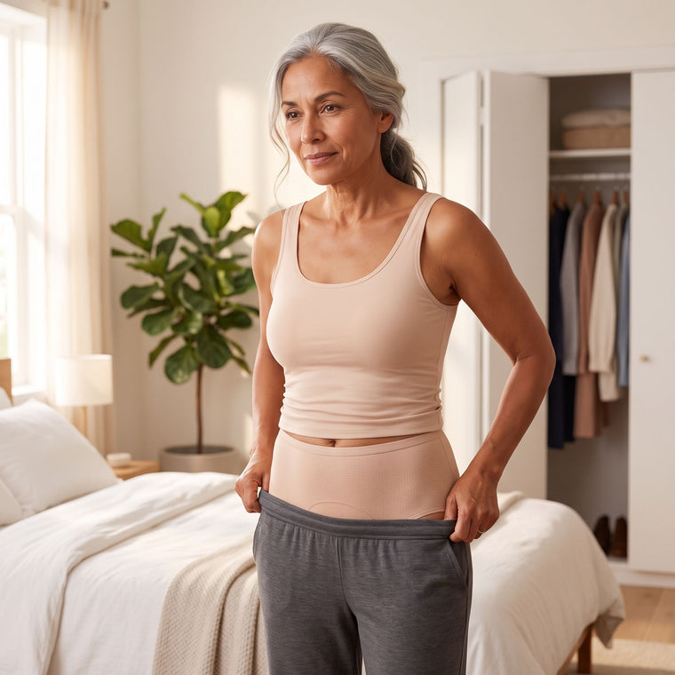 Step 1 — Wear like regular underwear