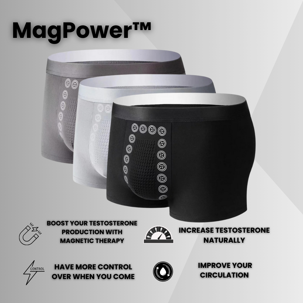 MagPower Shorts™ | The Secret of Thousands of Men (1+1)