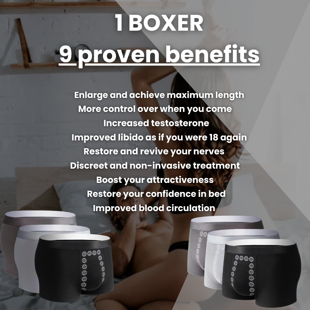 MagPower Shorts™ | The Secret of Thousands of Men (1+1)