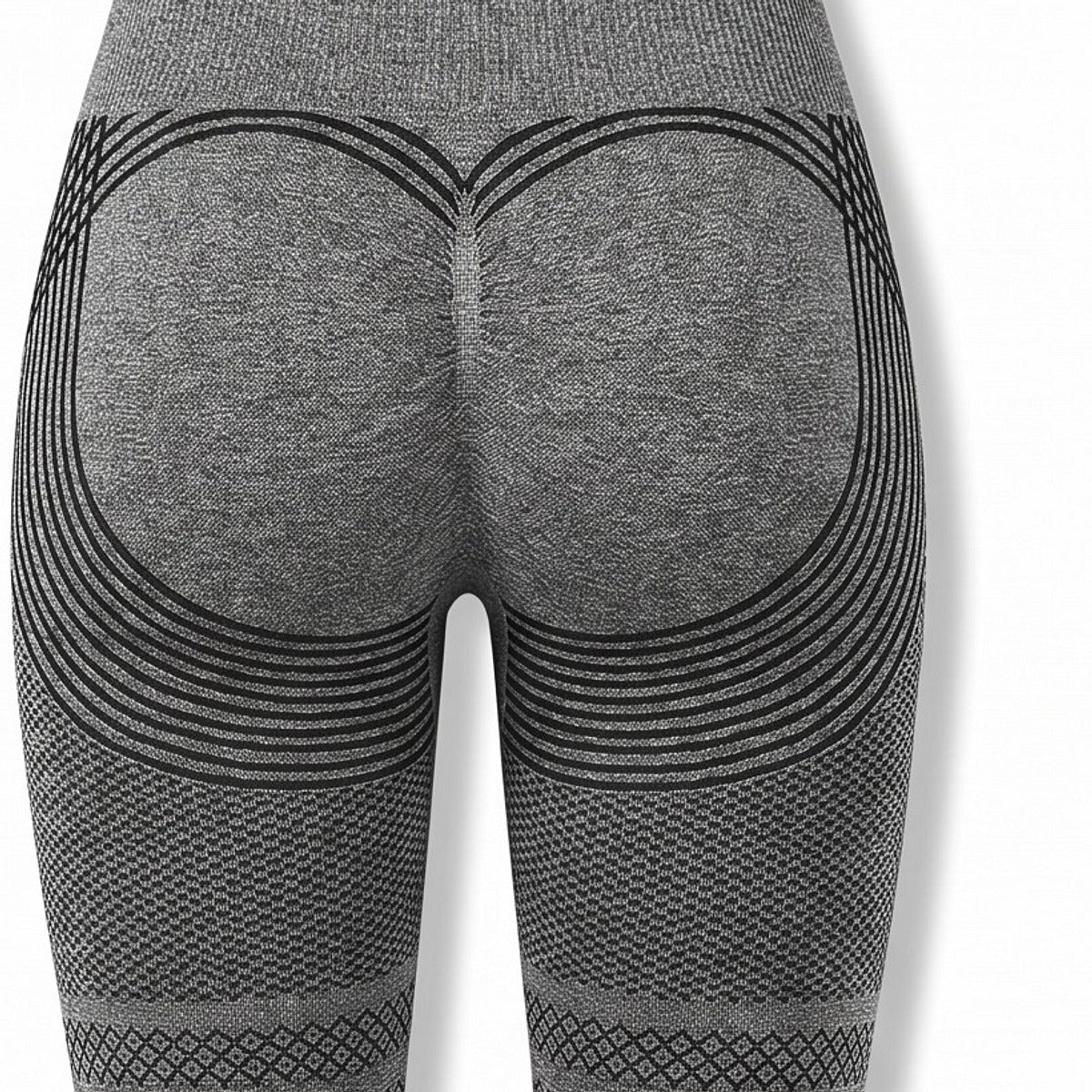Detail - heart-shaped contour lines at the back