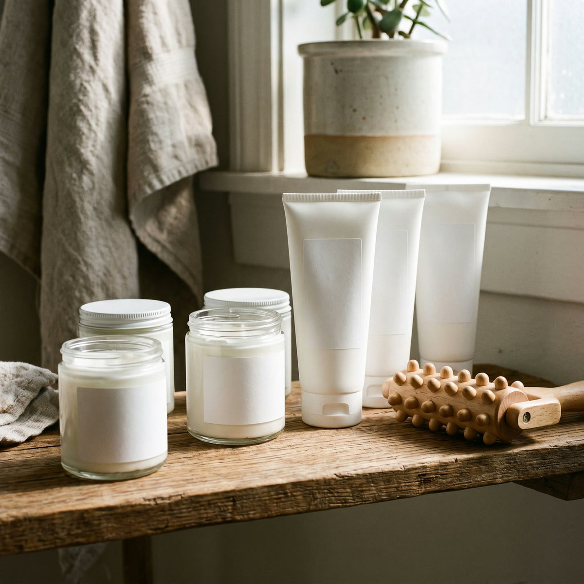 Massage and firming creams