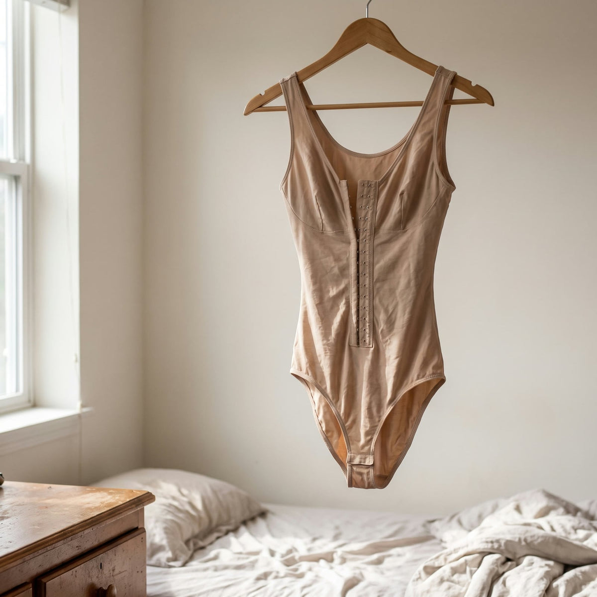 Tight old-fashioned shapewear